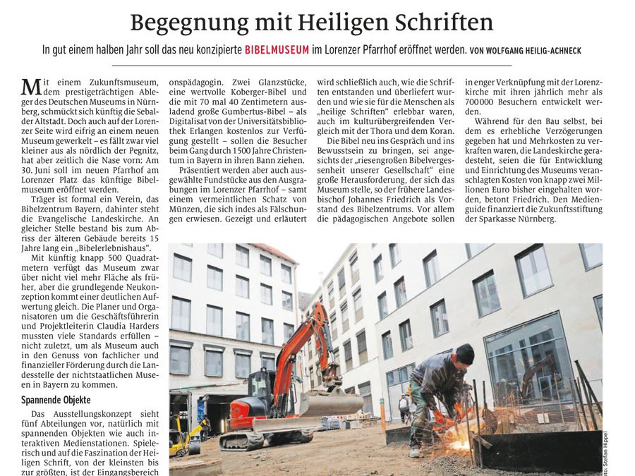 Bibelmuseum an der Nürnberger Lorenzkirche