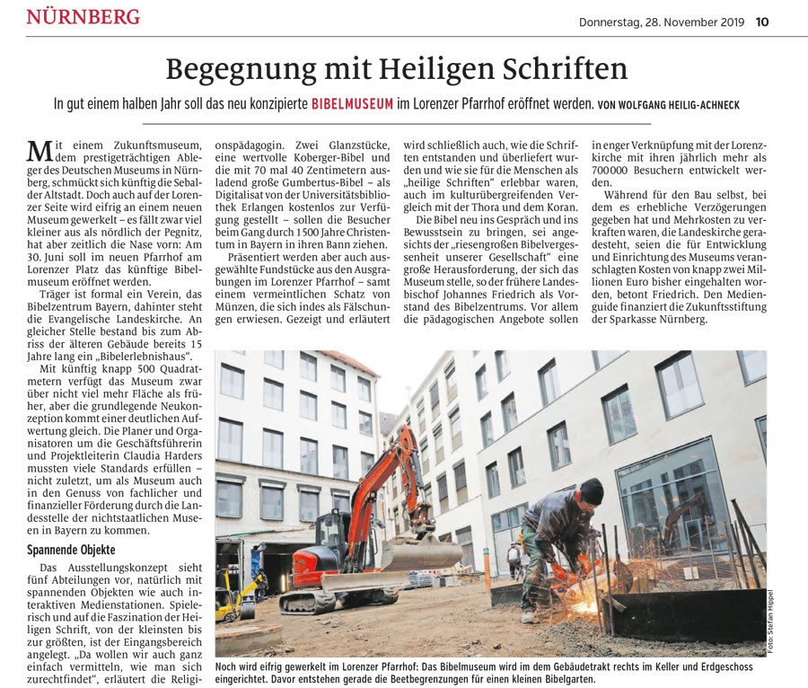 Nürnberger Zeitung - Artikel von Gala Jung