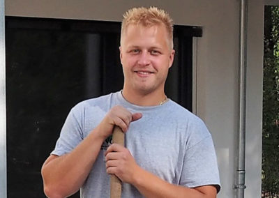 Neuer Auszubildender bei GaLa Jung in Schwabach