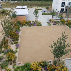 Gestaltung einer Au&szlig;enanlage