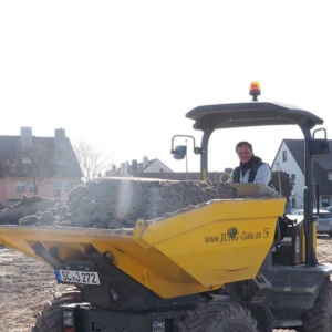 Transport von Aushub