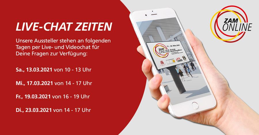 Live-Chat mit Aussteller