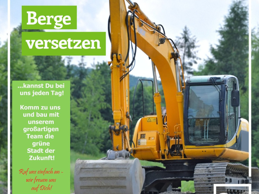 Bau mit uns die grüne Stadt